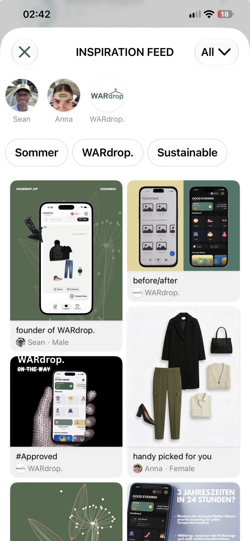 Inspirations-Feed